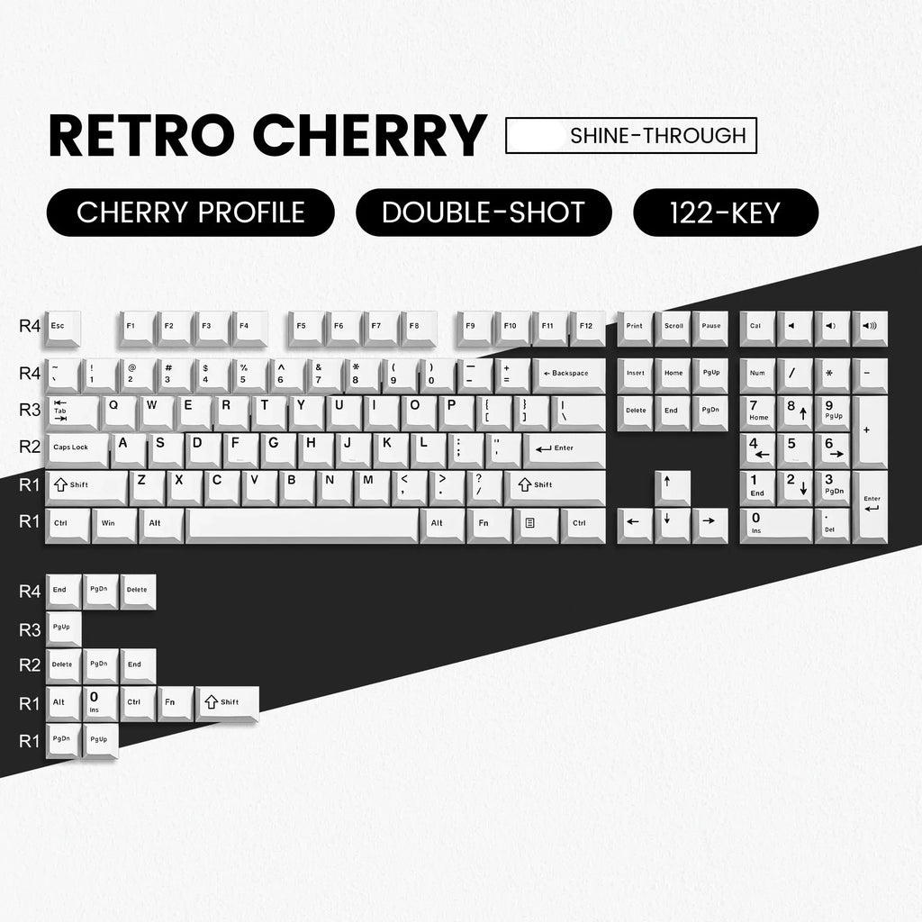 WOMIER BOW keycapy